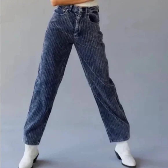 BDG Urban Outfitters High Rise Baggy Corduroy Pants size 26 - Picture 2 of 8